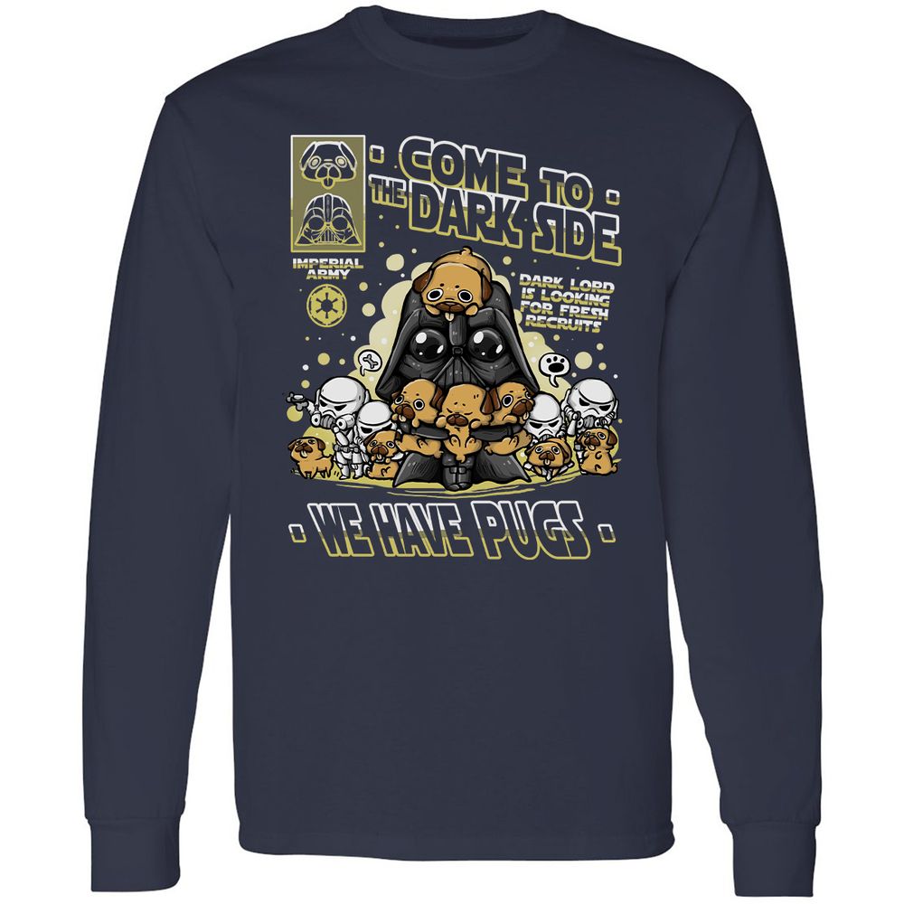 Long Sleeve T-Shirt - NZXPK2LQ - Navy - 2