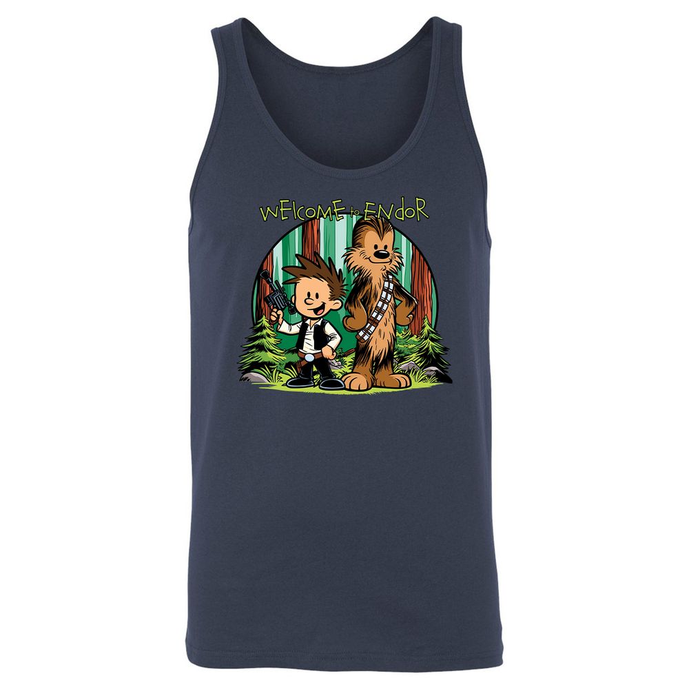 Unisex Jersey Tank - 7M8A5ND2 - Navy - 2