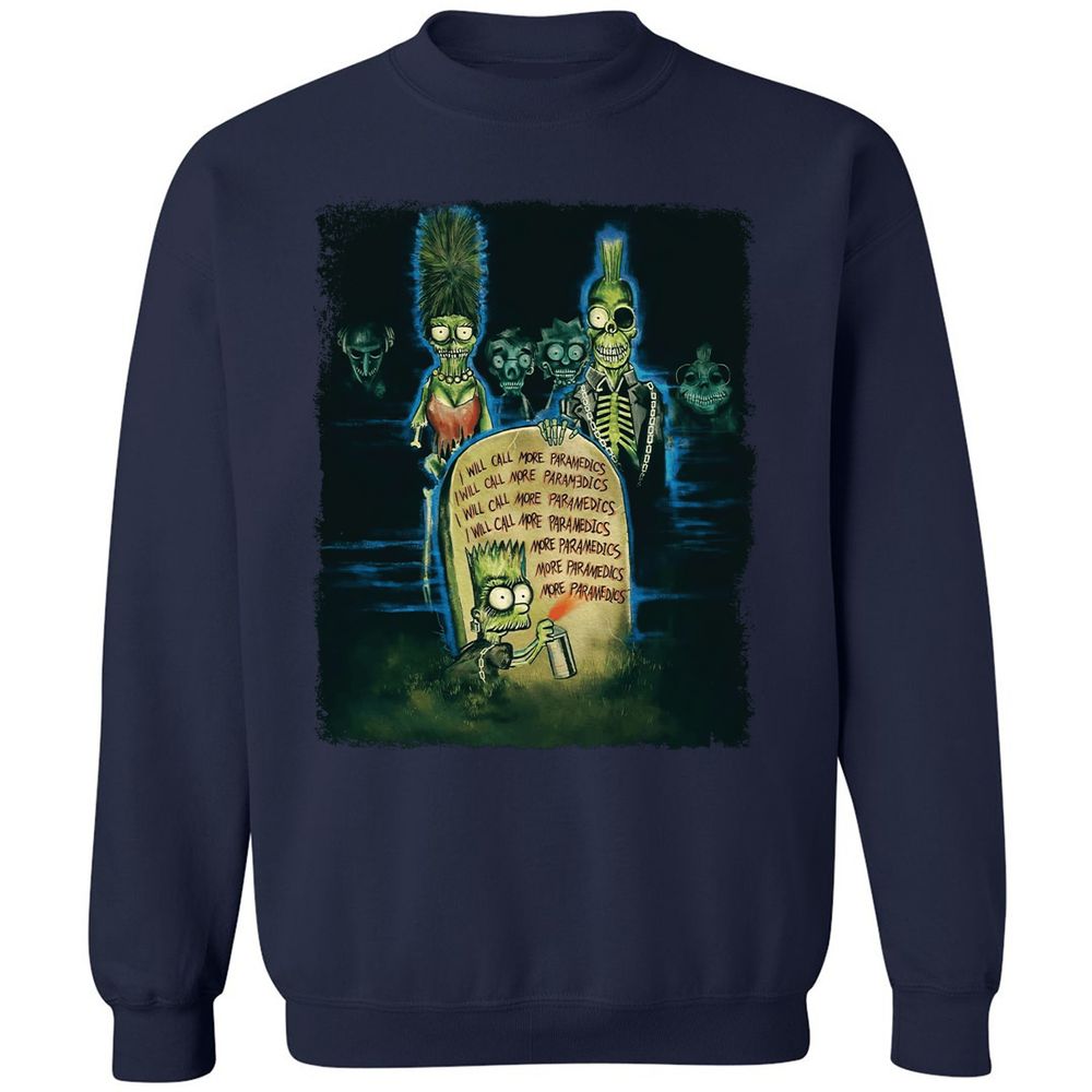 Classic Unisex Sweatshirt - PTJEV891 - Navy - 2