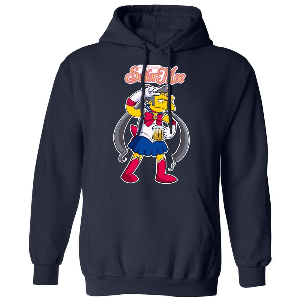 Classic Unisex Hoodie - TMV9T4U7 - Navy - 2