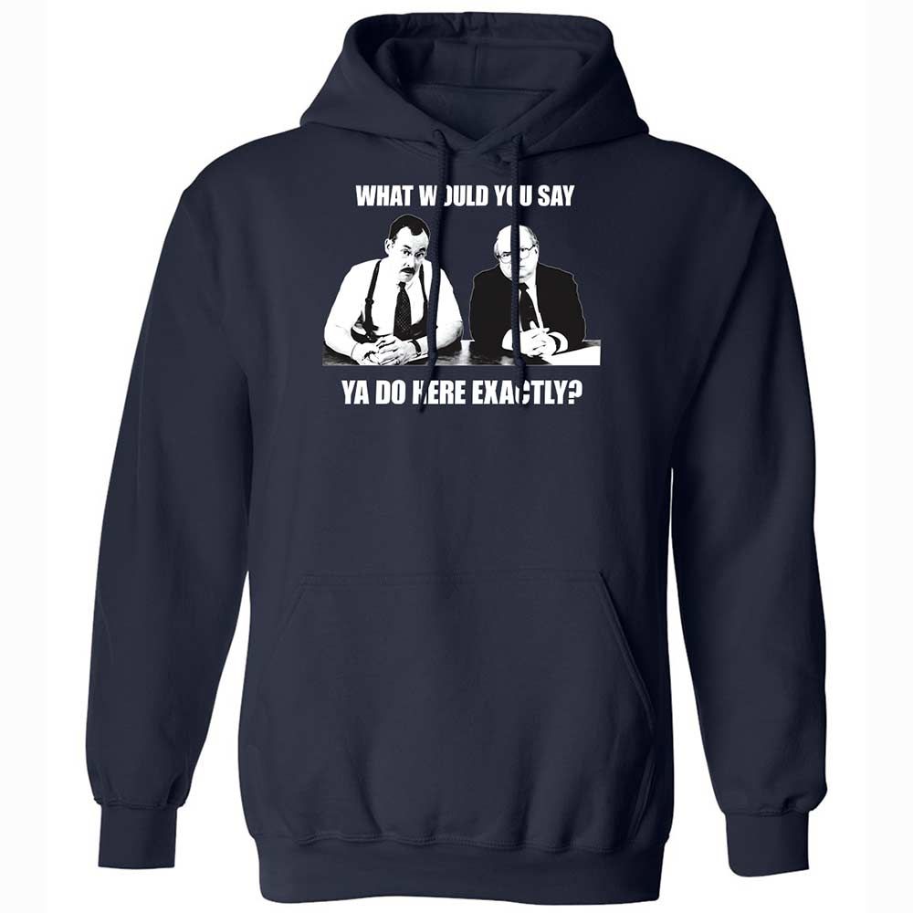 Classic Unisex Hoodie - LDX8GQBC - Navy - 2