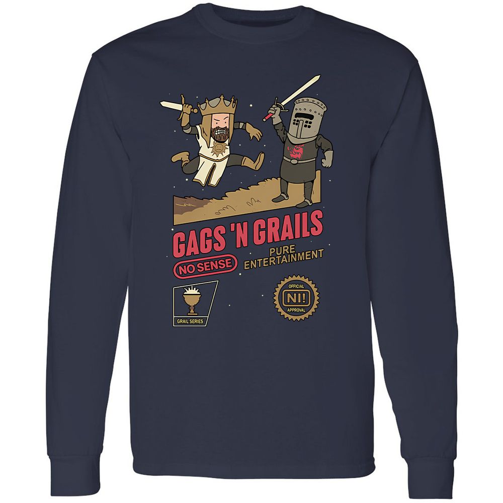Long Sleeve T-Shirt - AYTP5CUJ - Navy - 2