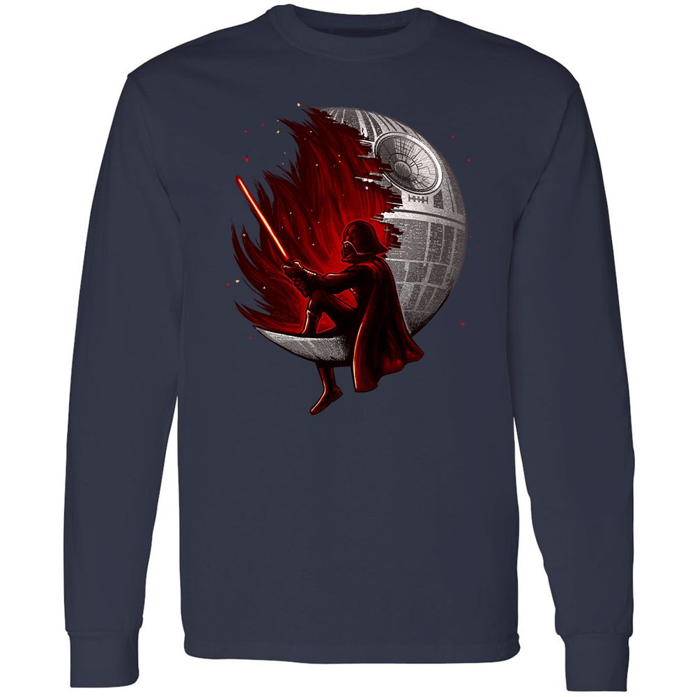 Long Sleeve T-Shirt - HK655U7L - Navy - 2