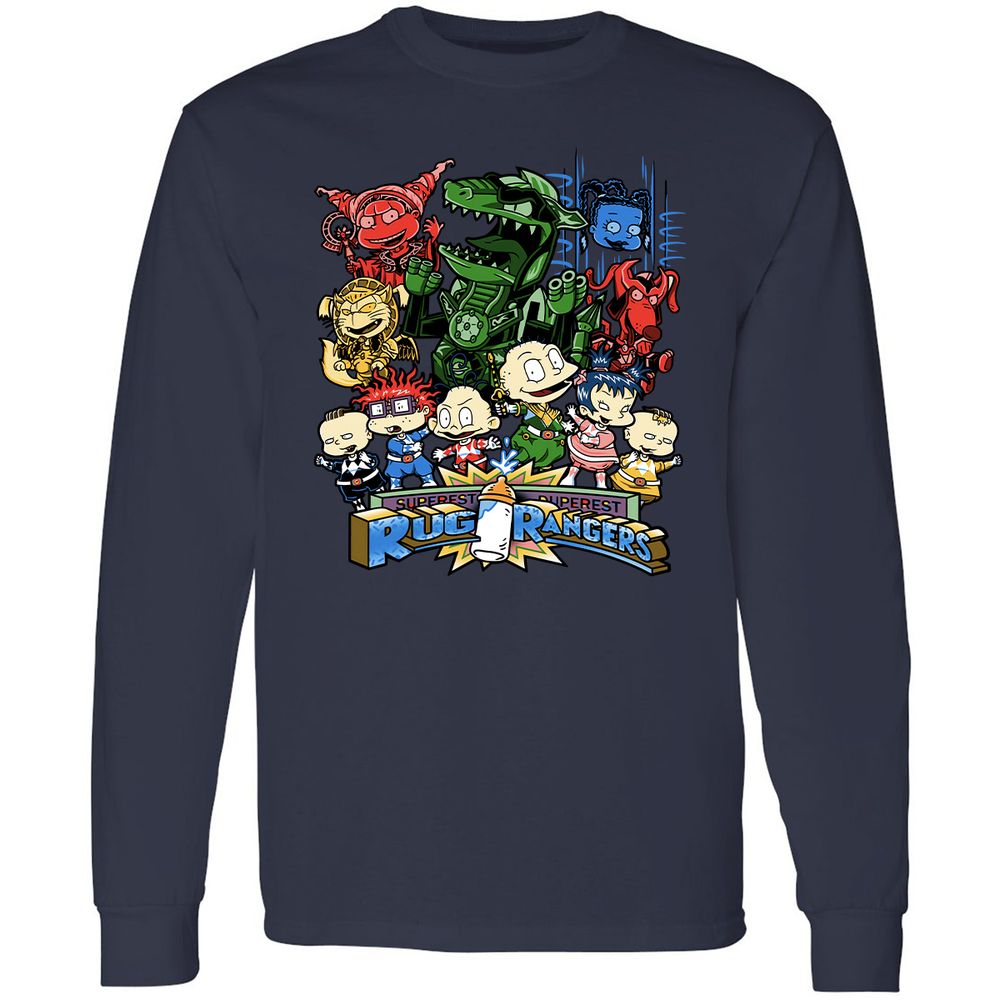 Long Sleeve T-Shirt - G37YZYWJ - Navy - 2