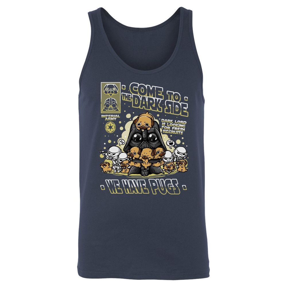 Unisex Jersey Tank - 4VPDDP8Y - Navy - 2