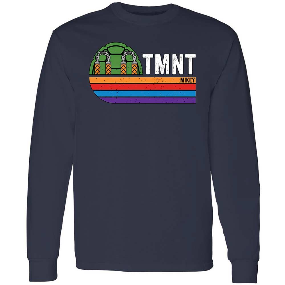 Long Sleeve T-Shirt - EKTAERBK - Navy - 2