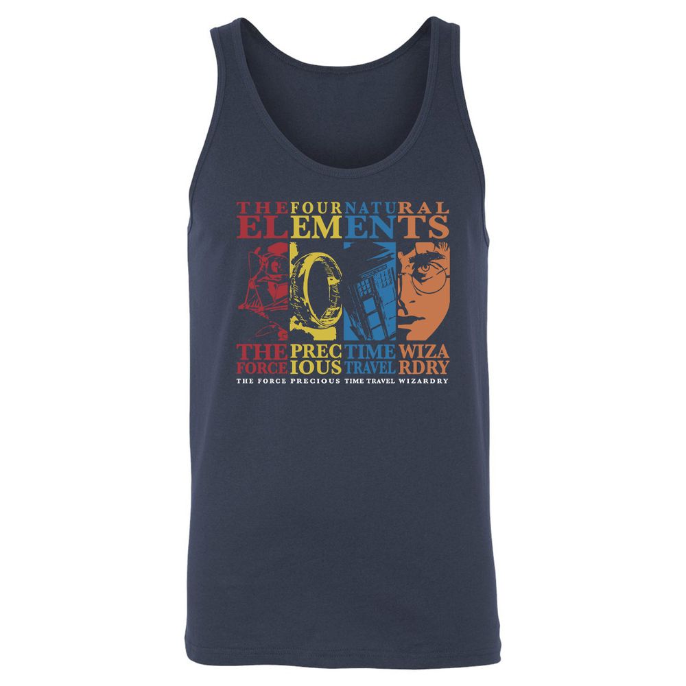 Unisex Jersey Tank - 92CCX5CT - Navy - 2