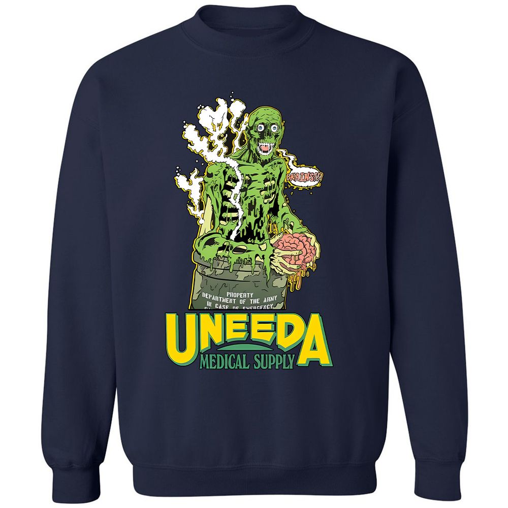 Classic Unisex Sweatshirt - LYCXMGH8 - Navy - 2