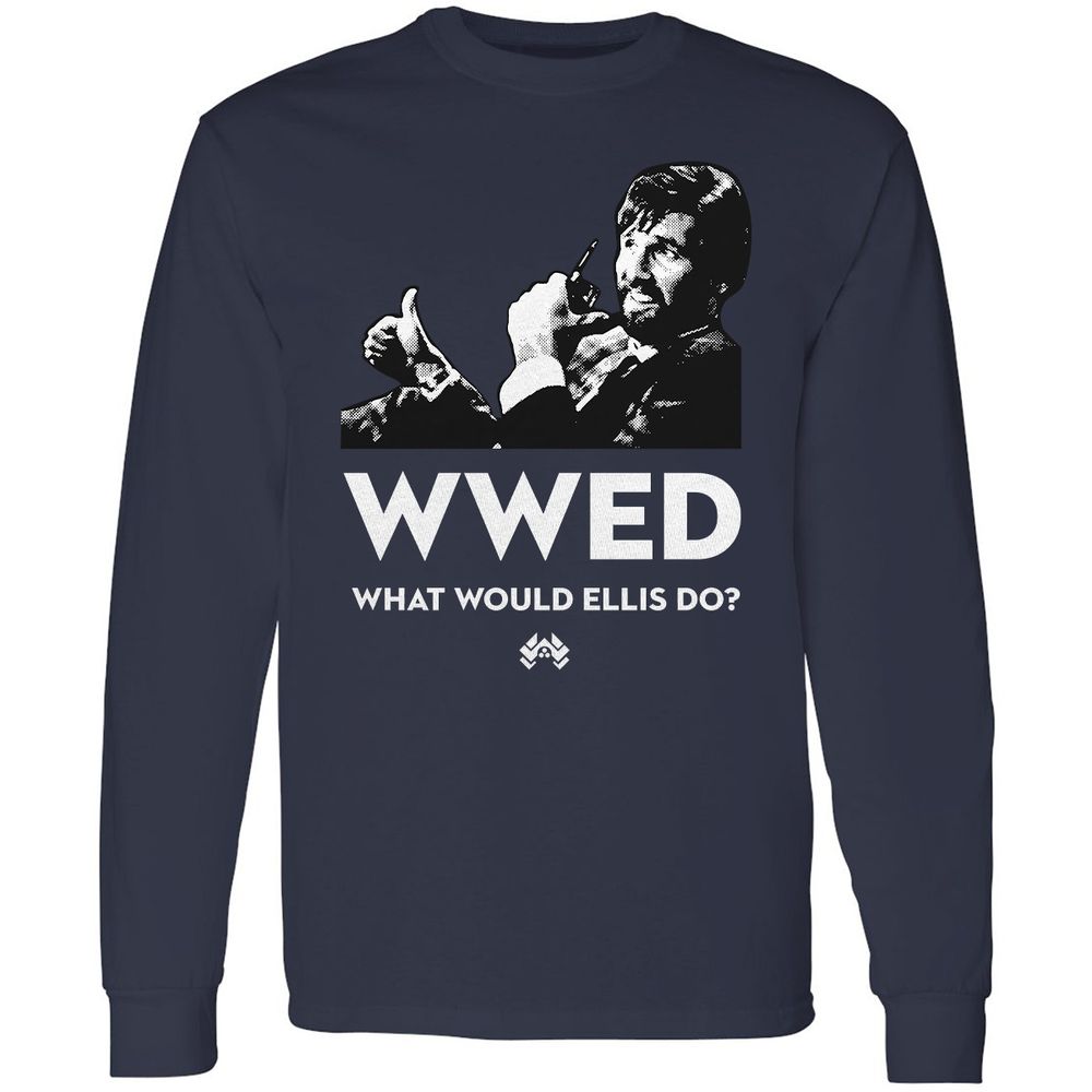 Long Sleeve T-Shirt - 3ULS6J2Z - Navy - 2
