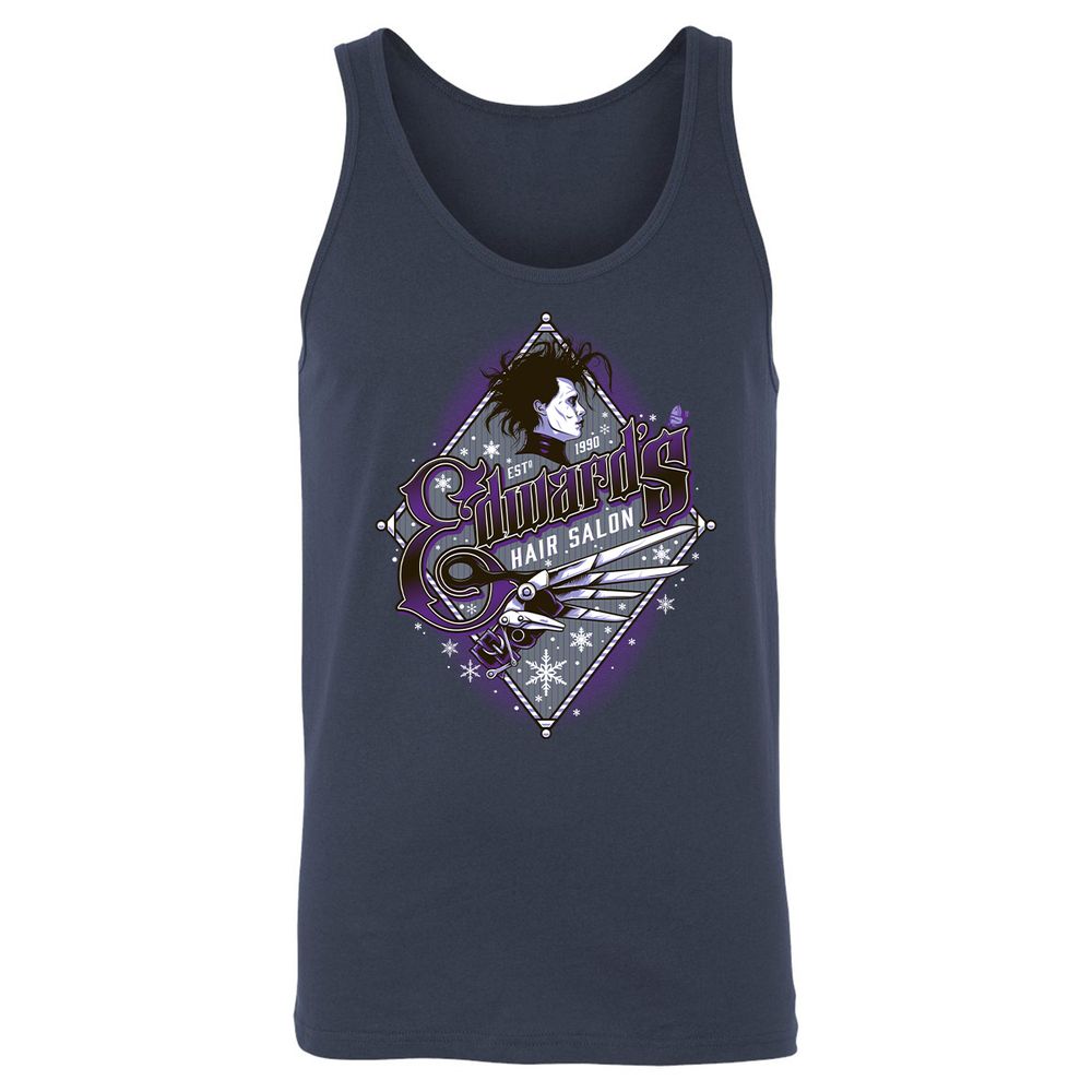 Unisex Jersey Tank - 8UK782VF - Navy - 2
