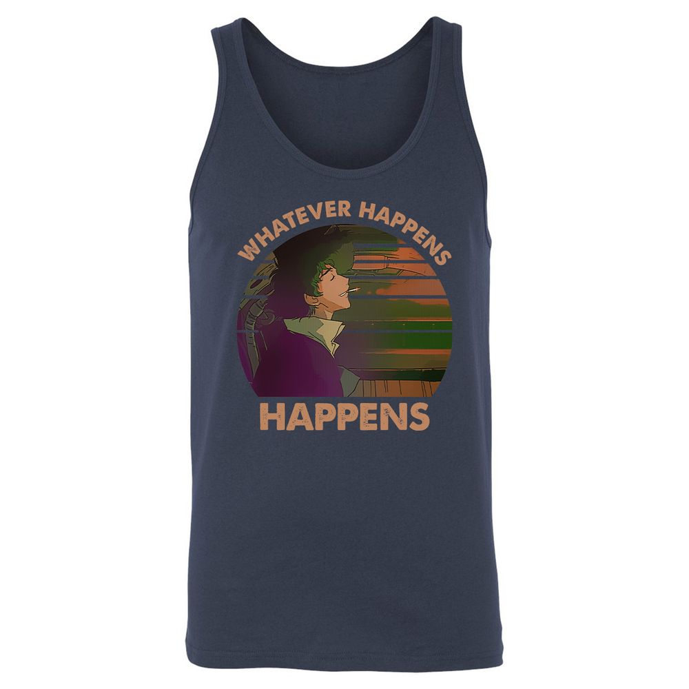 Unisex Jersey Tank - 5A3JGG2F - Navy - 2