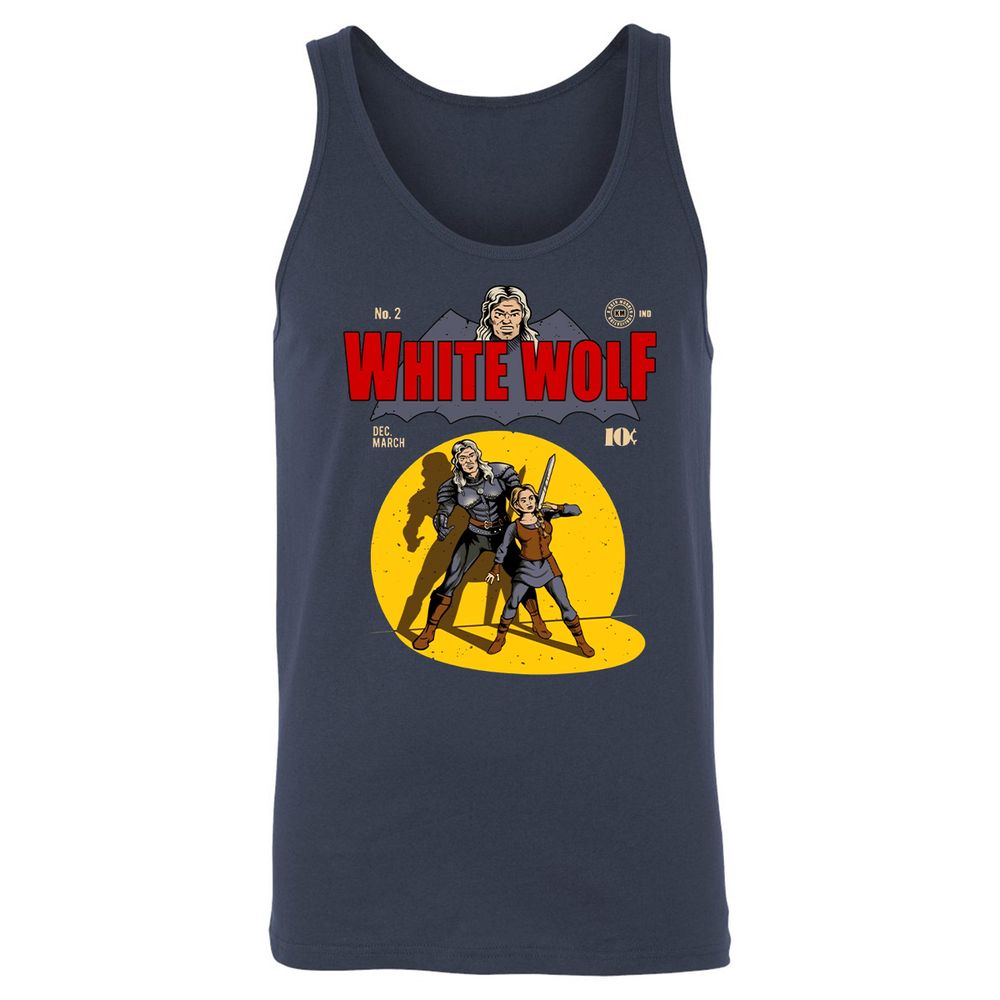 Unisex Jersey Tank - FQ6MSSBH - Navy - 2