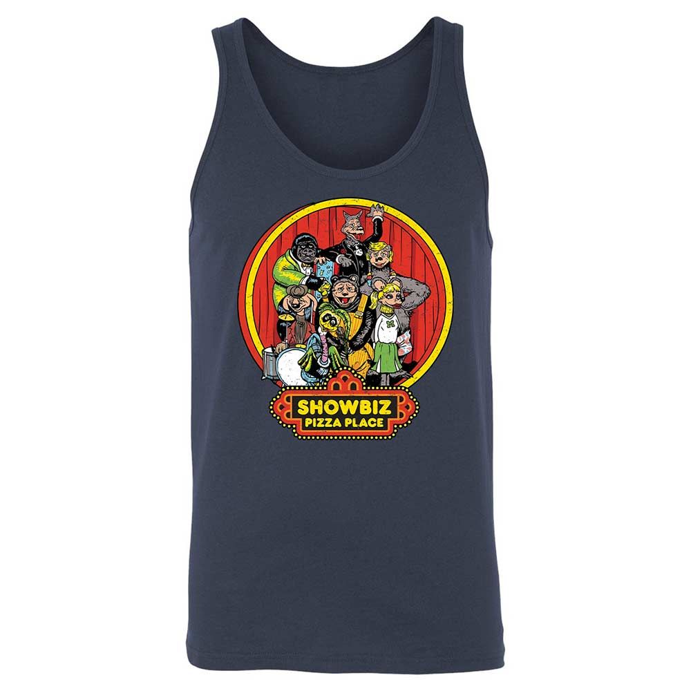 Unisex Jersey Tank - YQBA387Z - Navy - 2