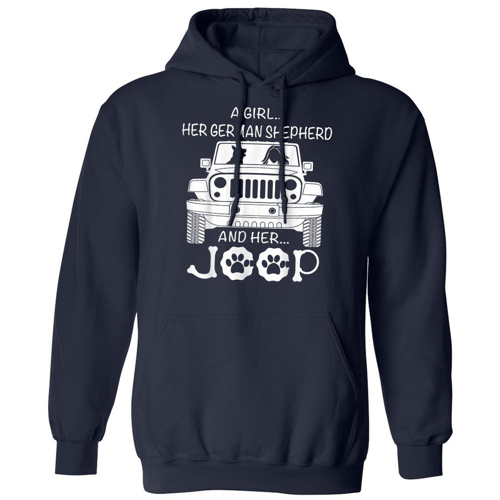 Classic Unisex Hoodie - WVP6H9LH - Navy - 2