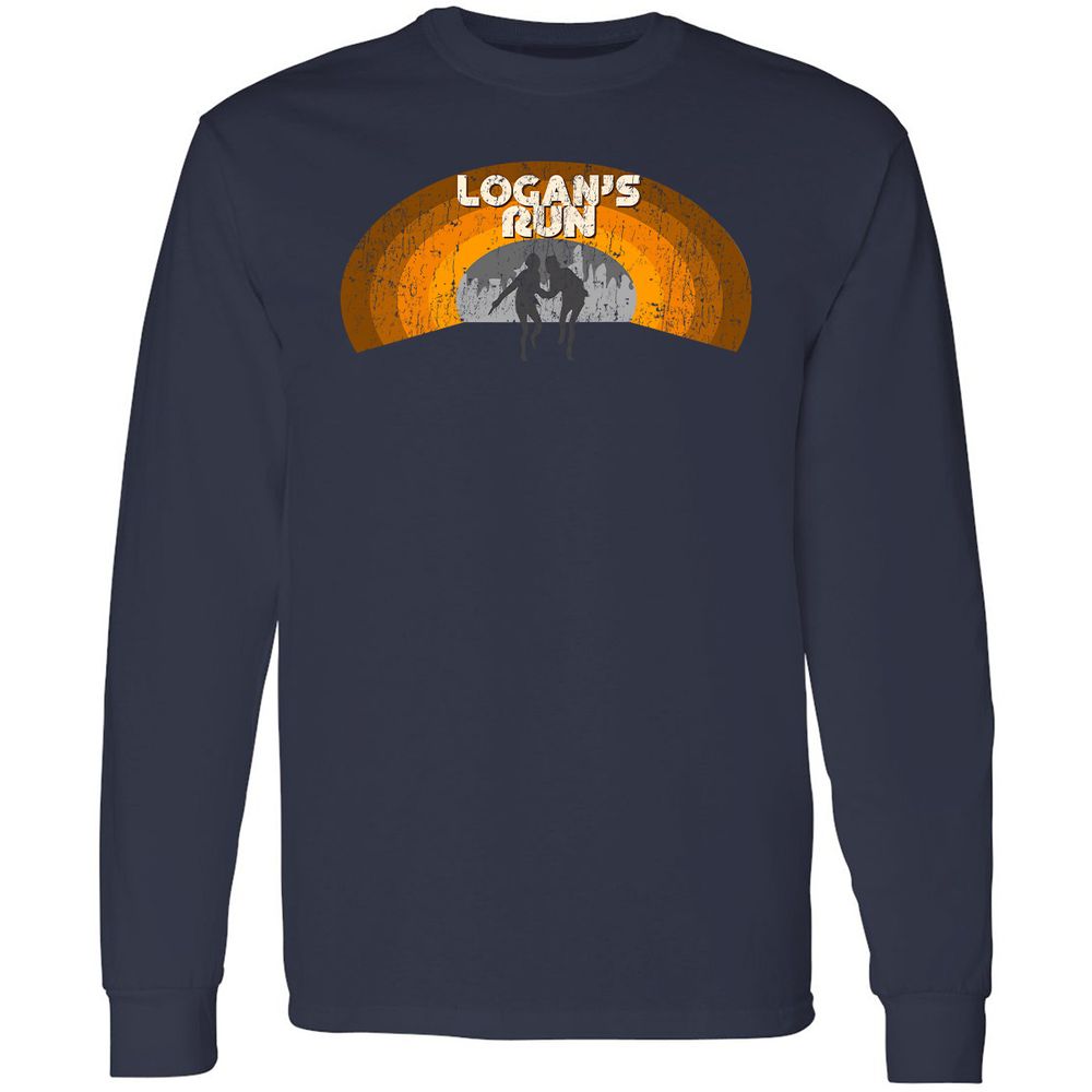 Long Sleeve T-Shirt - D9SVVPZQ - Navy - 2