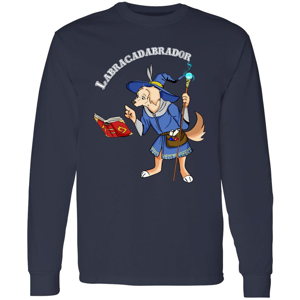 Long Sleeve T-Shirt - YLXL5QQN - Navy - 2