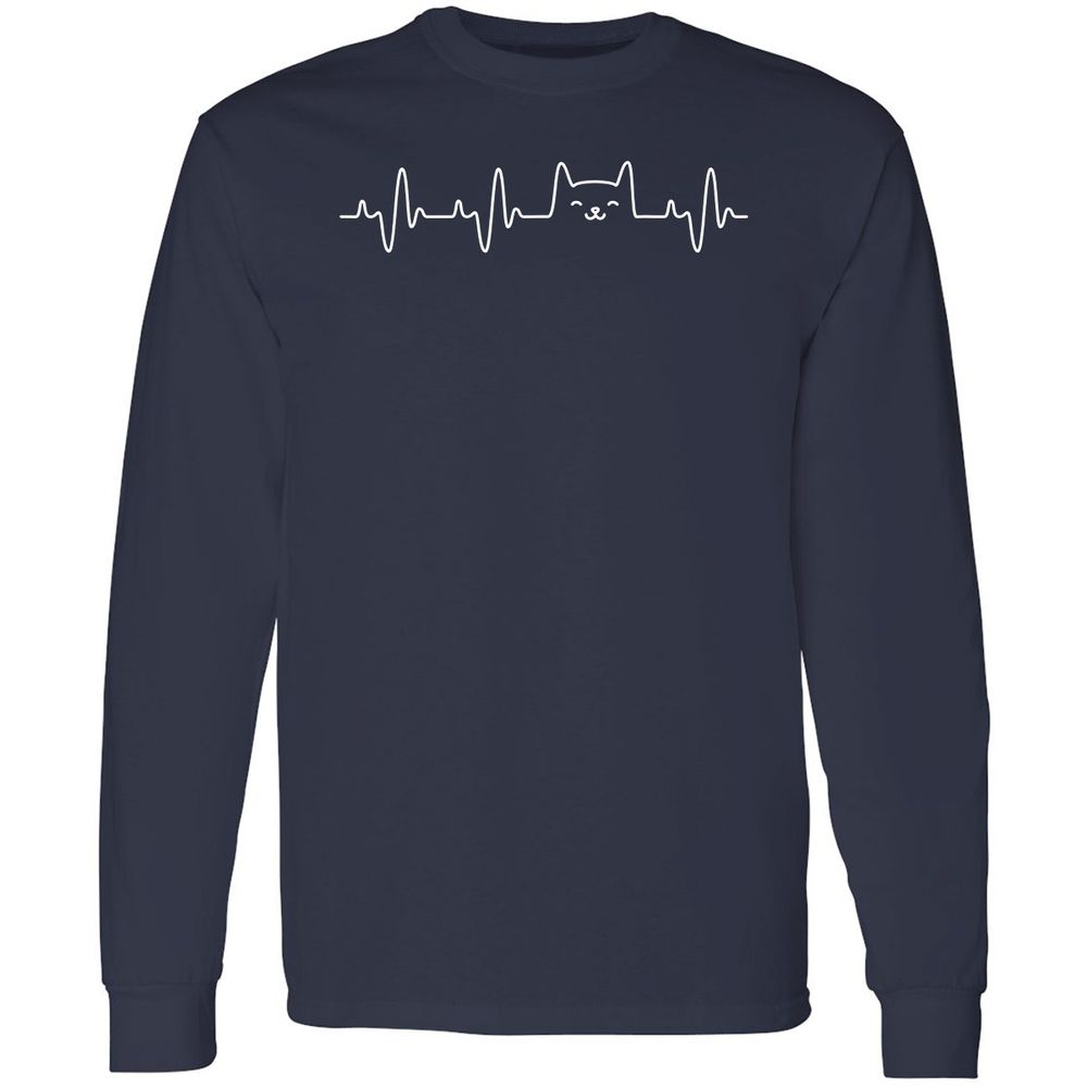 Long Sleeve T-Shirt - 5MAMHQB5 - Navy - 2