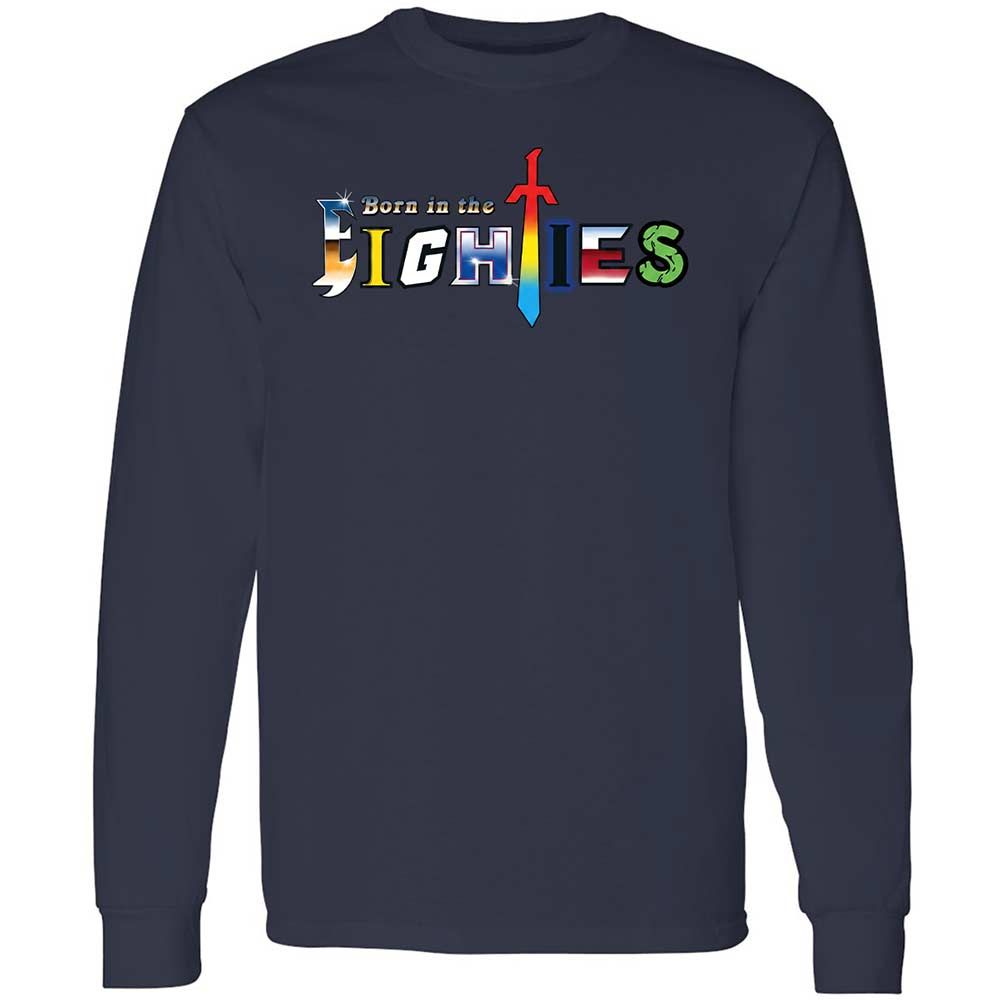 Long Sleeve T-Shirt - V5GVQ1T3 - Navy - 2