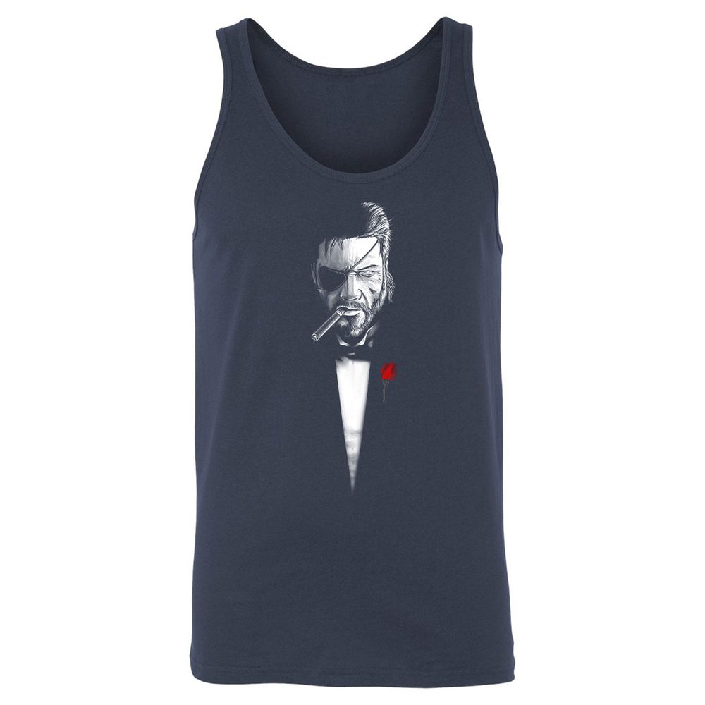 Unisex Jersey Tank - 1NS7HQVJ - Navy - 2