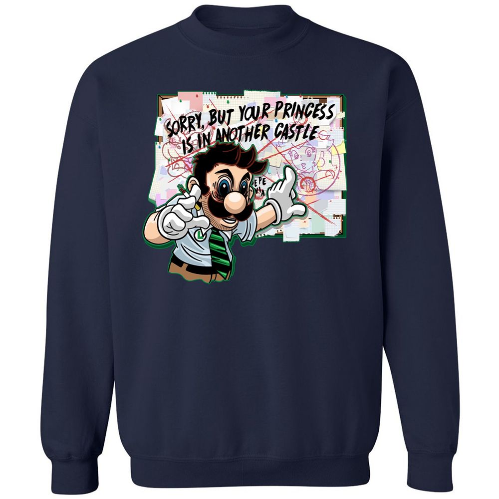 Classic Unisex Sweatshirt - NBWM1Y2N - Navy - 2