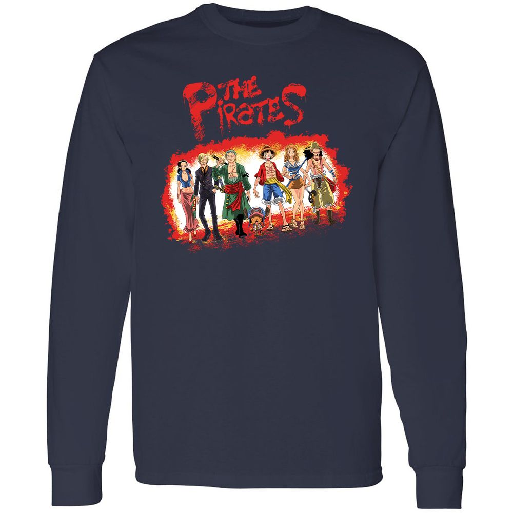 Long Sleeve T-Shirt - 4Q92CQ3G - Navy - 2