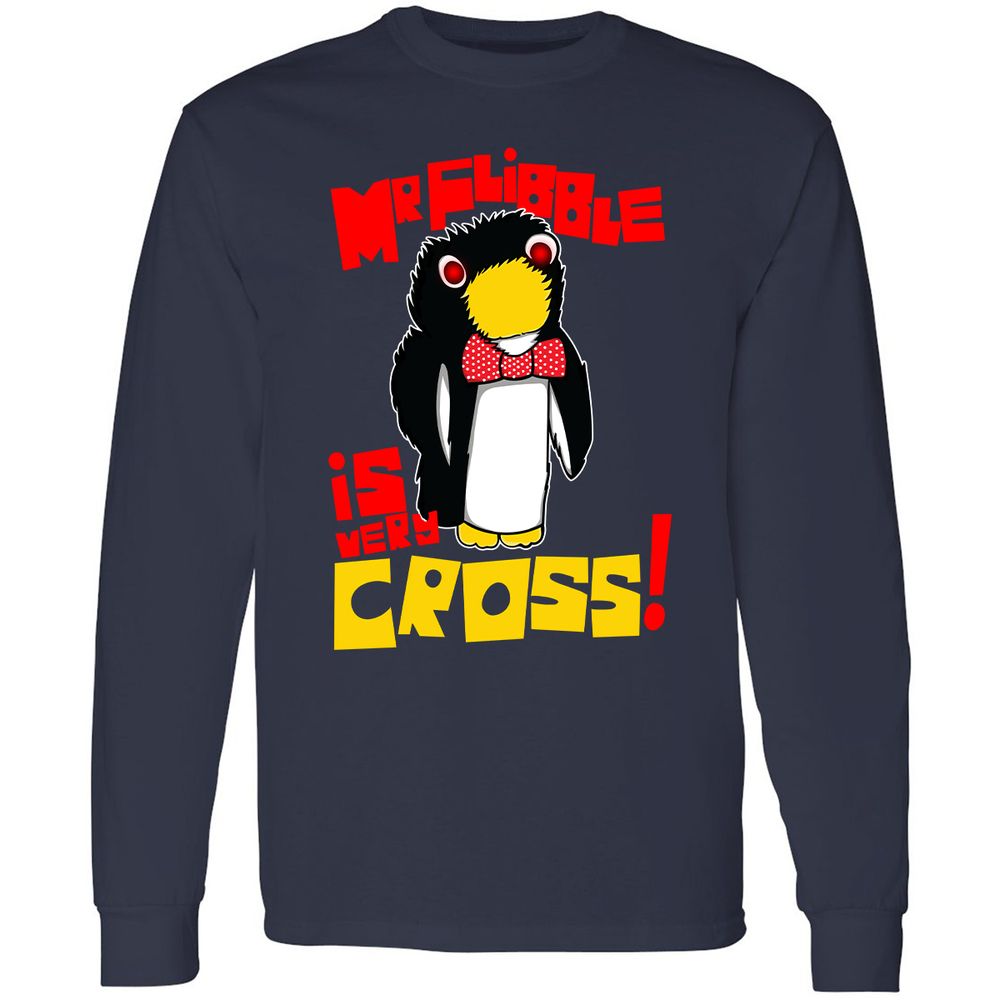 Mr Flibble is very Cross - Navy - 2
