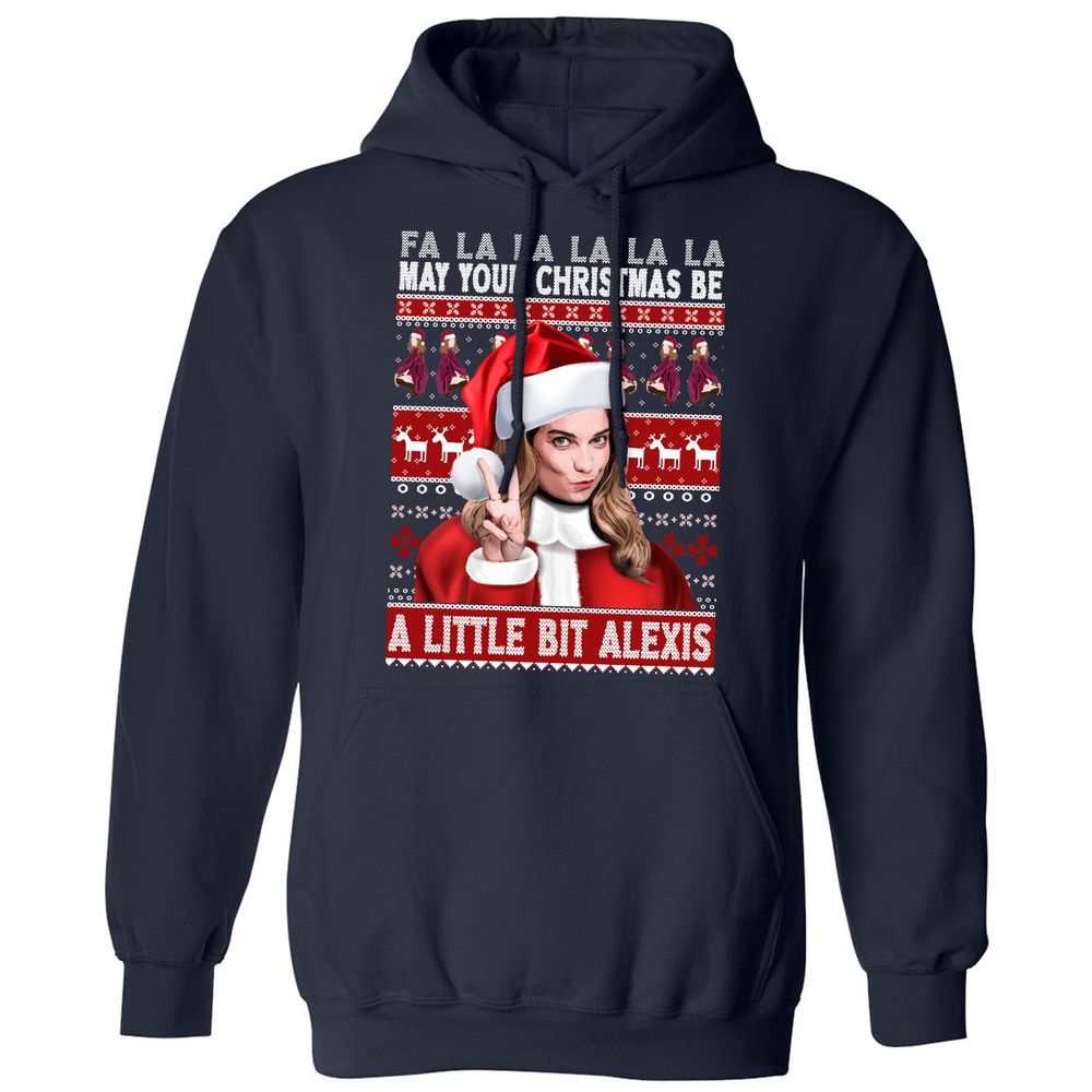 Classic Unisex Hoodie - JB73KKTG - Navy - 2