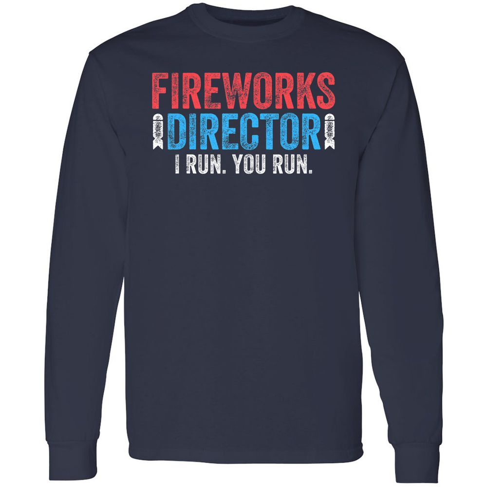 Long Sleeve T-Shirt - QXL6BCDC - Navy - 2