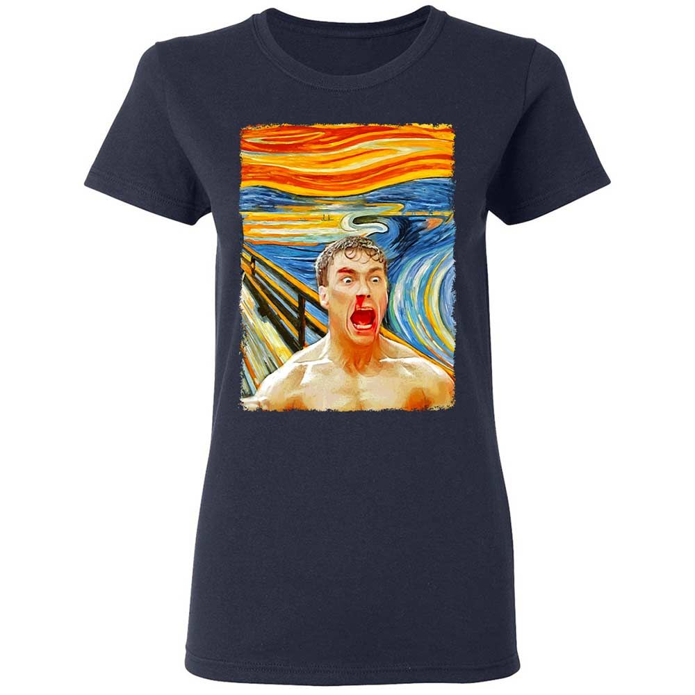 Women's T-Shirt - H1BC9H4F - Navy - 2