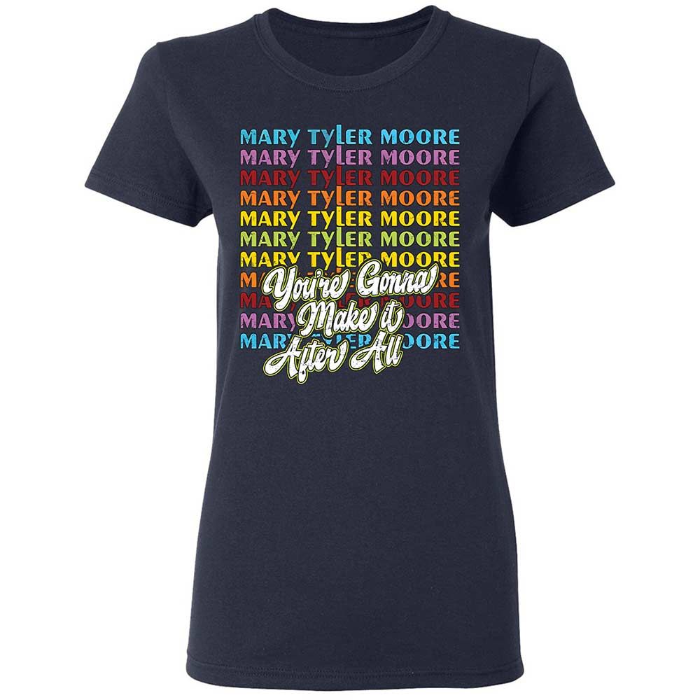 Women's T-Shirt - TW65J9ZR - Navy - 2