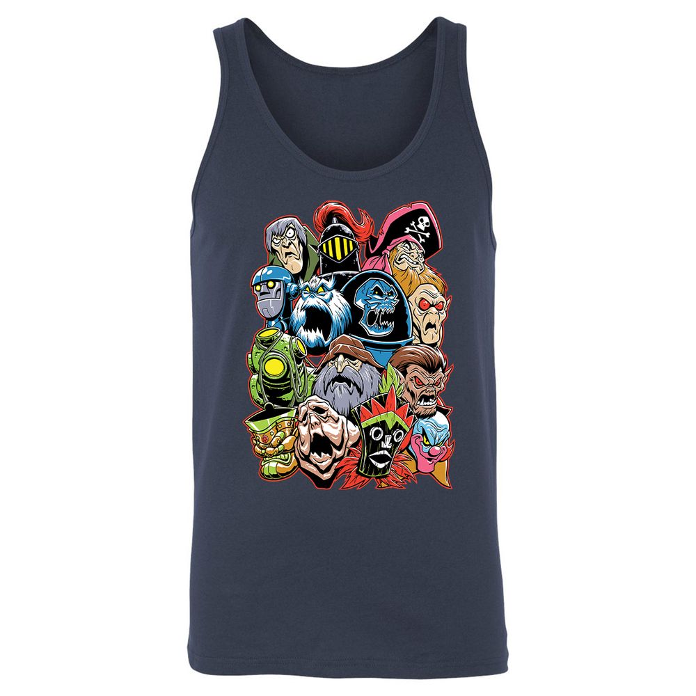 Unisex Jersey Tank - 4ZVSM5ZN - Navy - 2