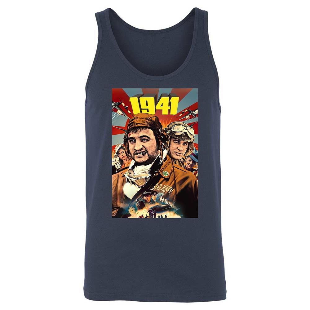 Unisex Jersey Tank - JCFEHV93 - Navy - 2