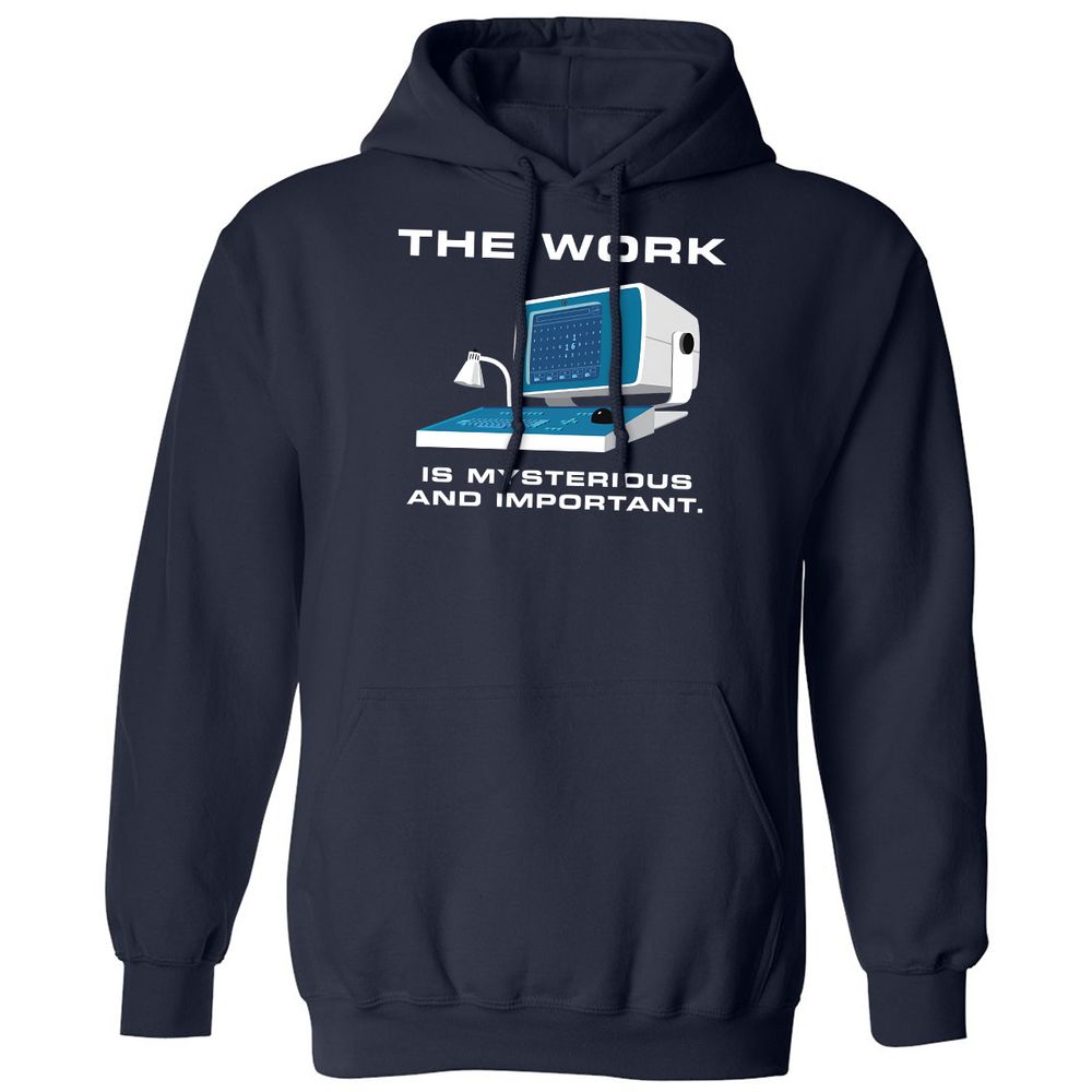 Classic Unisex Hoodie - 67ML7N8Q - Navy - 2