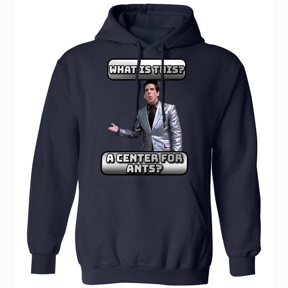 Classic Unisex Hoodie - TA6NHWZQ - Navy - 2