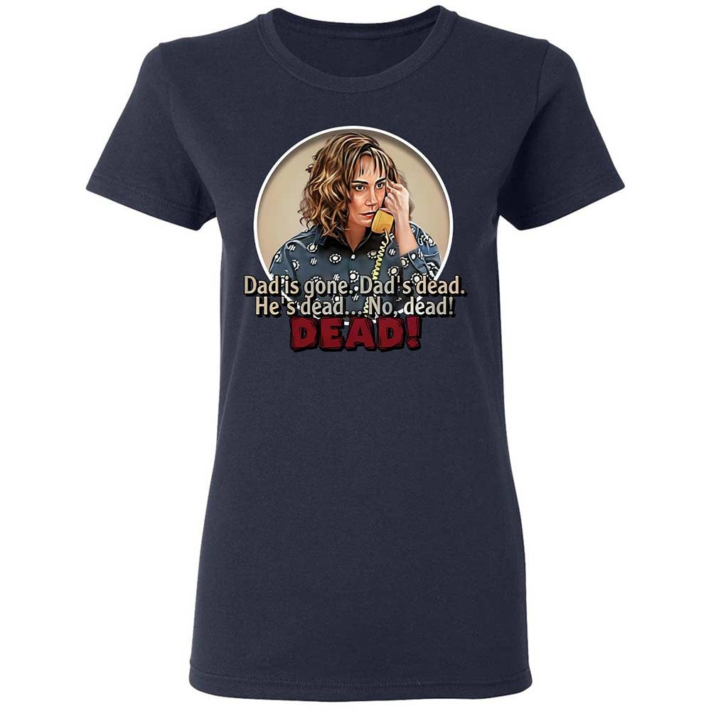 Women's T-Shirt - 7PCAUHEM - Navy - 2