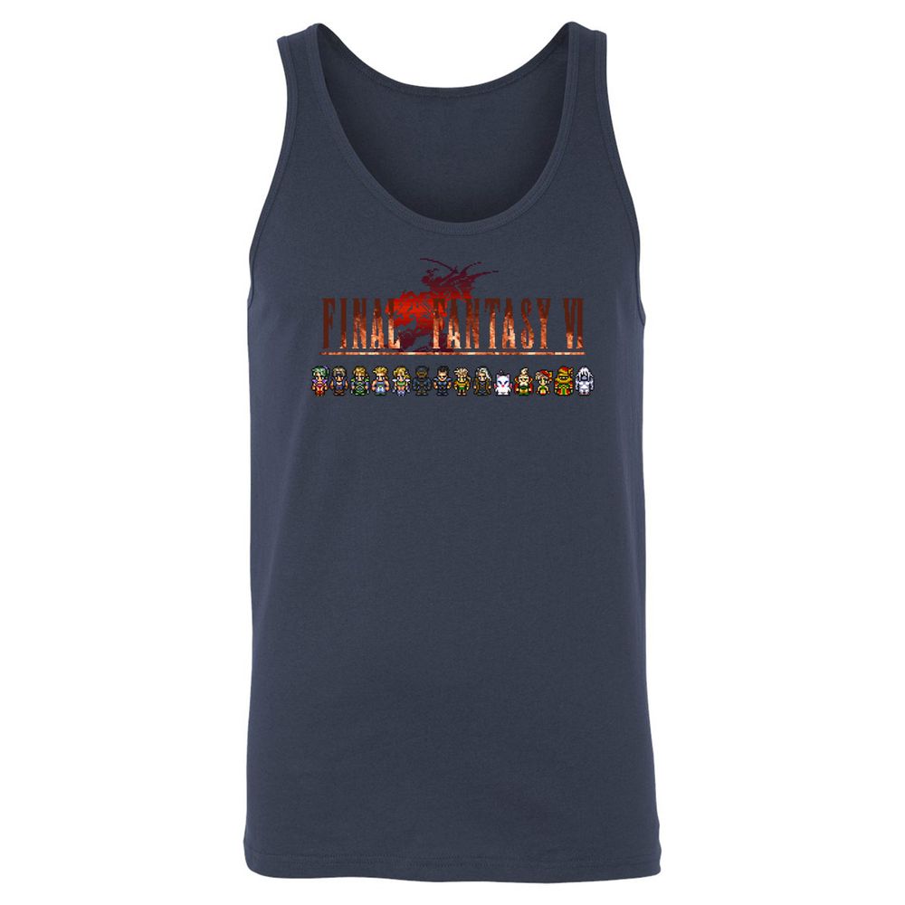 Unisex Jersey Tank - PHMQXJVC - Navy - 2
