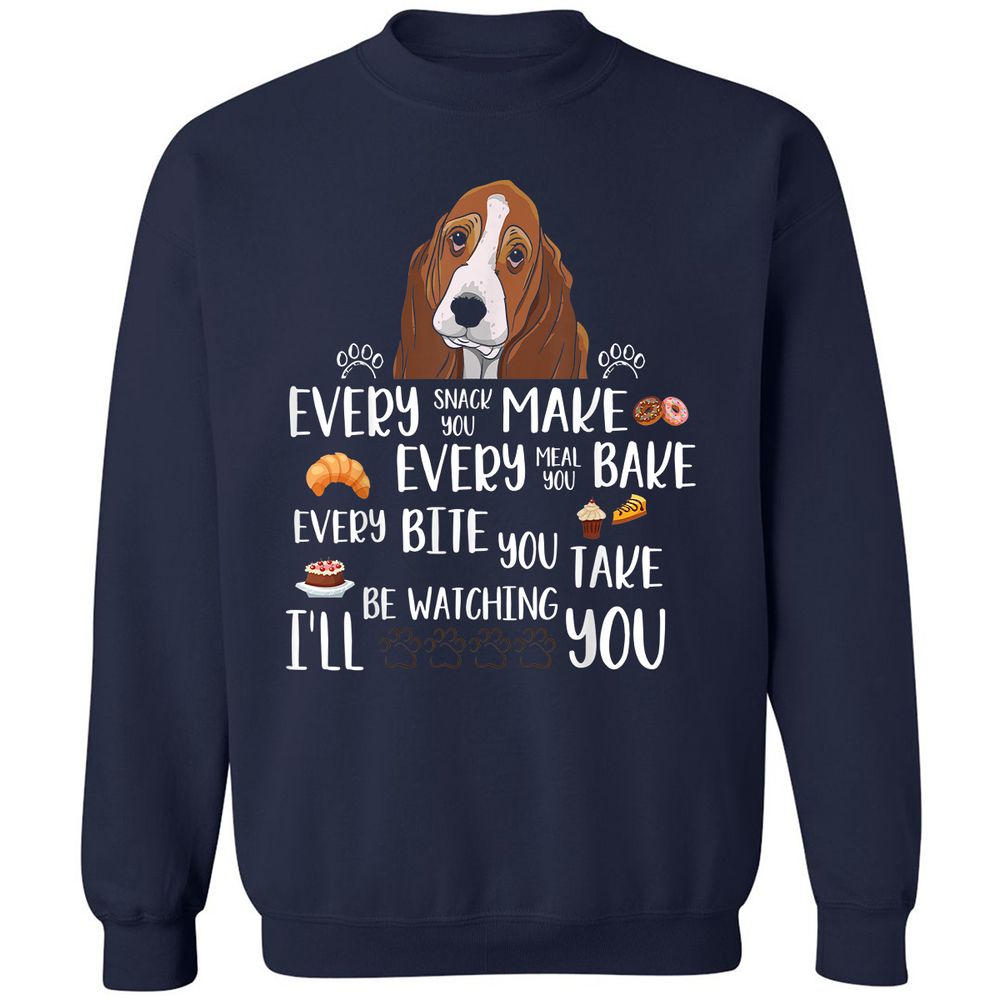 Classic Unisex Sweatshirt - 3RU2DTVY - Navy - 2