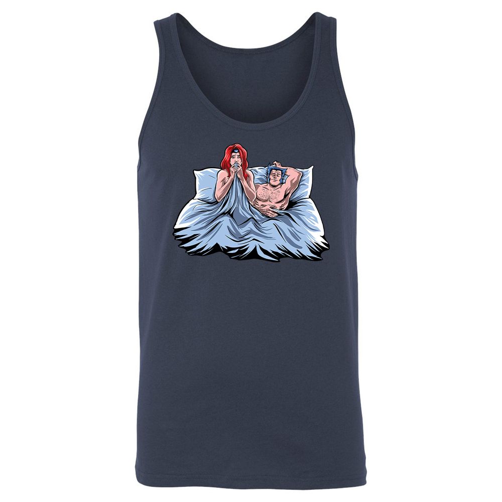 Unisex Jersey Tank - 2DTG3D4P - Navy - 2