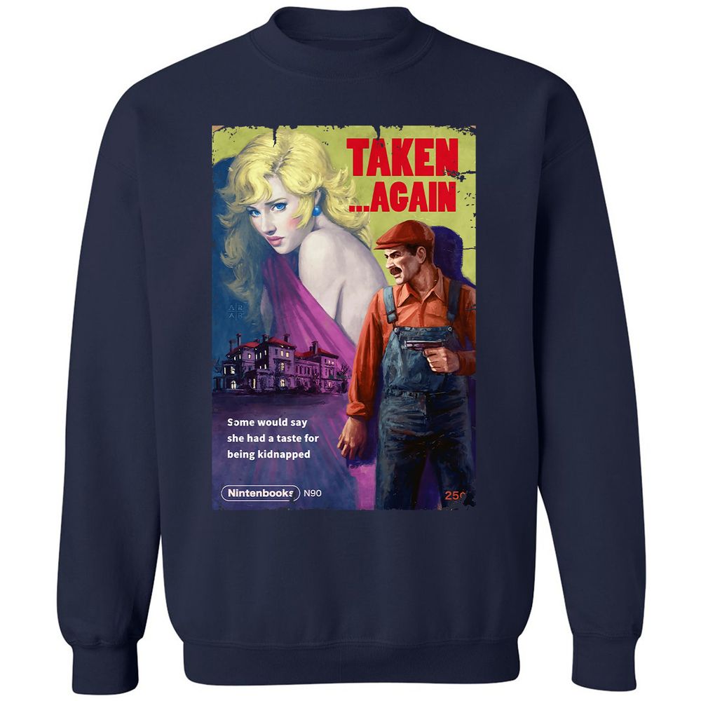 Classic Unisex Sweatshirt - XEHW7FSX - Navy - 2