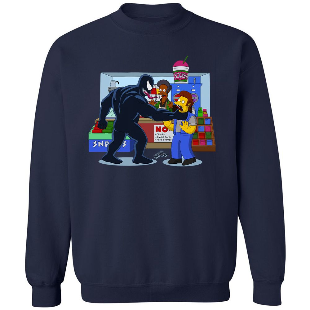 Classic Unisex Sweatshirt - ZRB2CC54 - Navy - 2