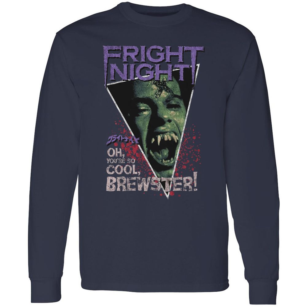 Long Sleeve T-Shirt - QURWWUBX - Navy - 2