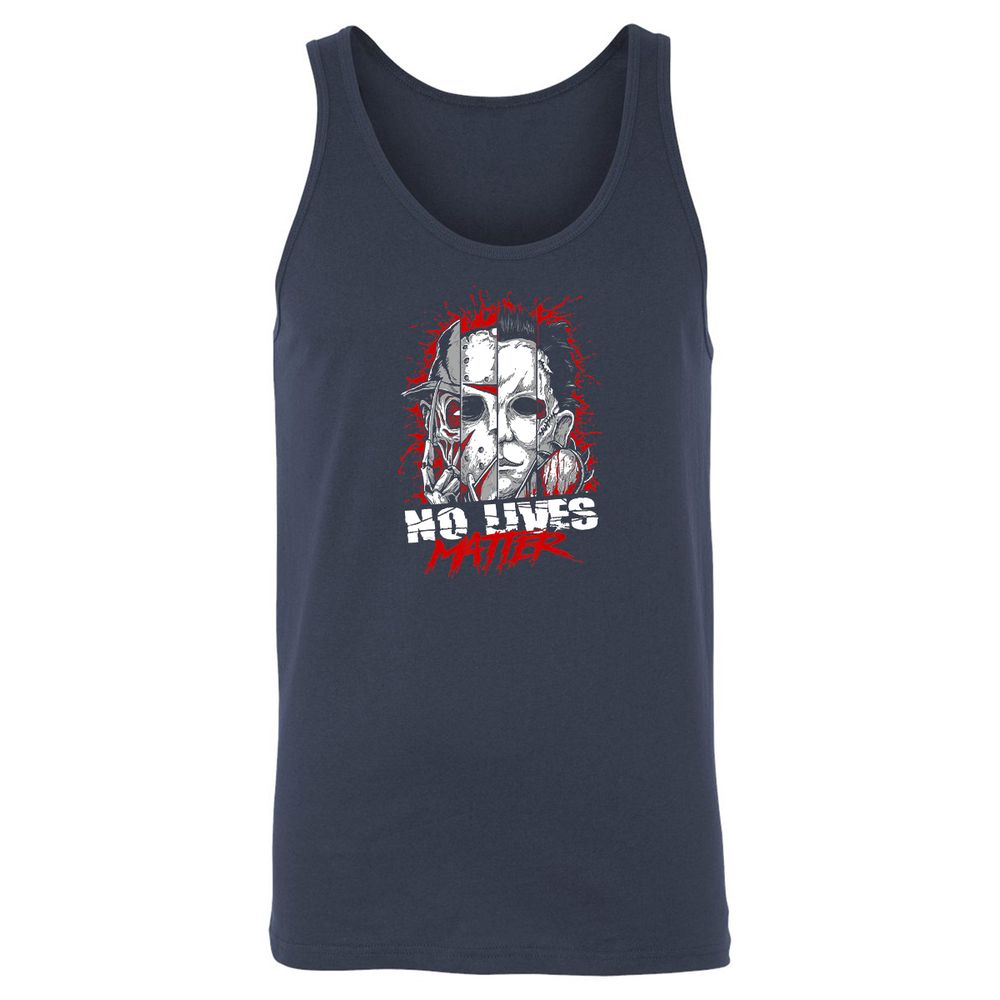 Unisex Jersey Tank - 71MFY7P1 - Navy - 2
