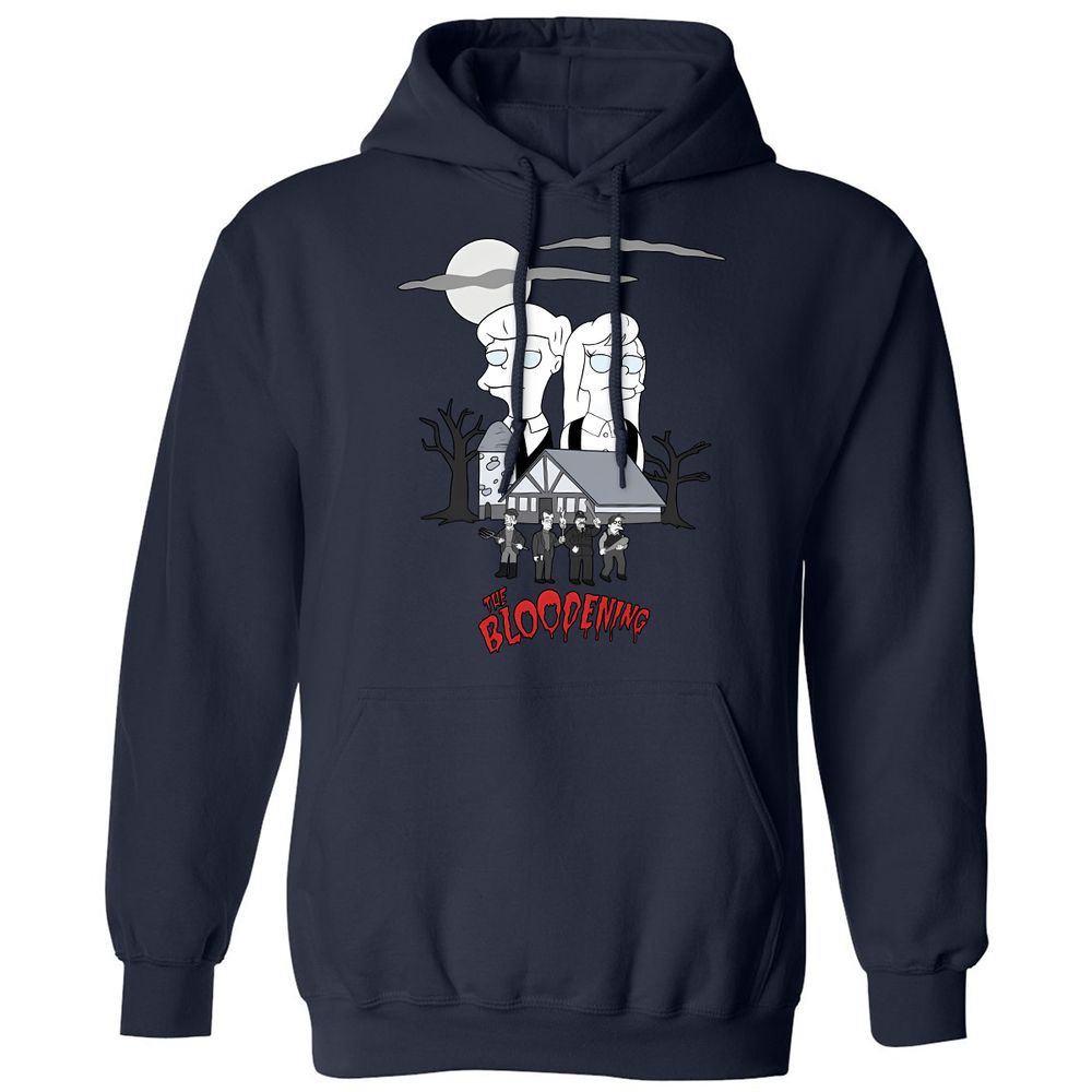 Classic Unisex Hoodie - MRGPCN9Y - Navy - 2