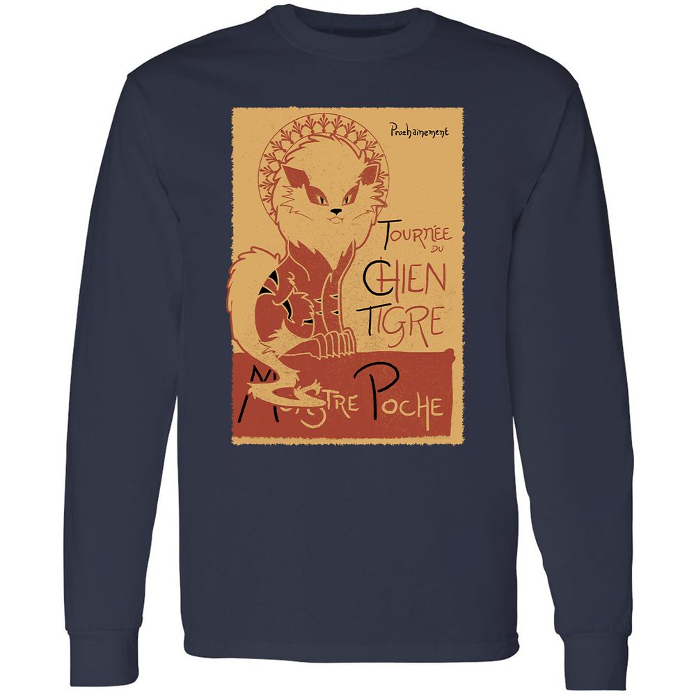 Long Sleeve T-Shirt - P89FL5Q8 - Navy - 2