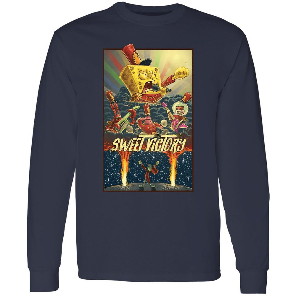 Long Sleeve T-Shirt - H1EQD94D - Navy - 2