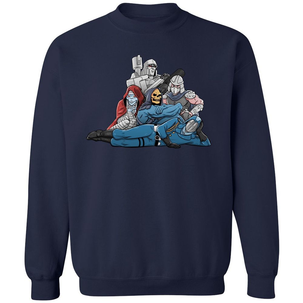 Classic Unisex Sweatshirt - BJAJ34U7 - Navy - 2