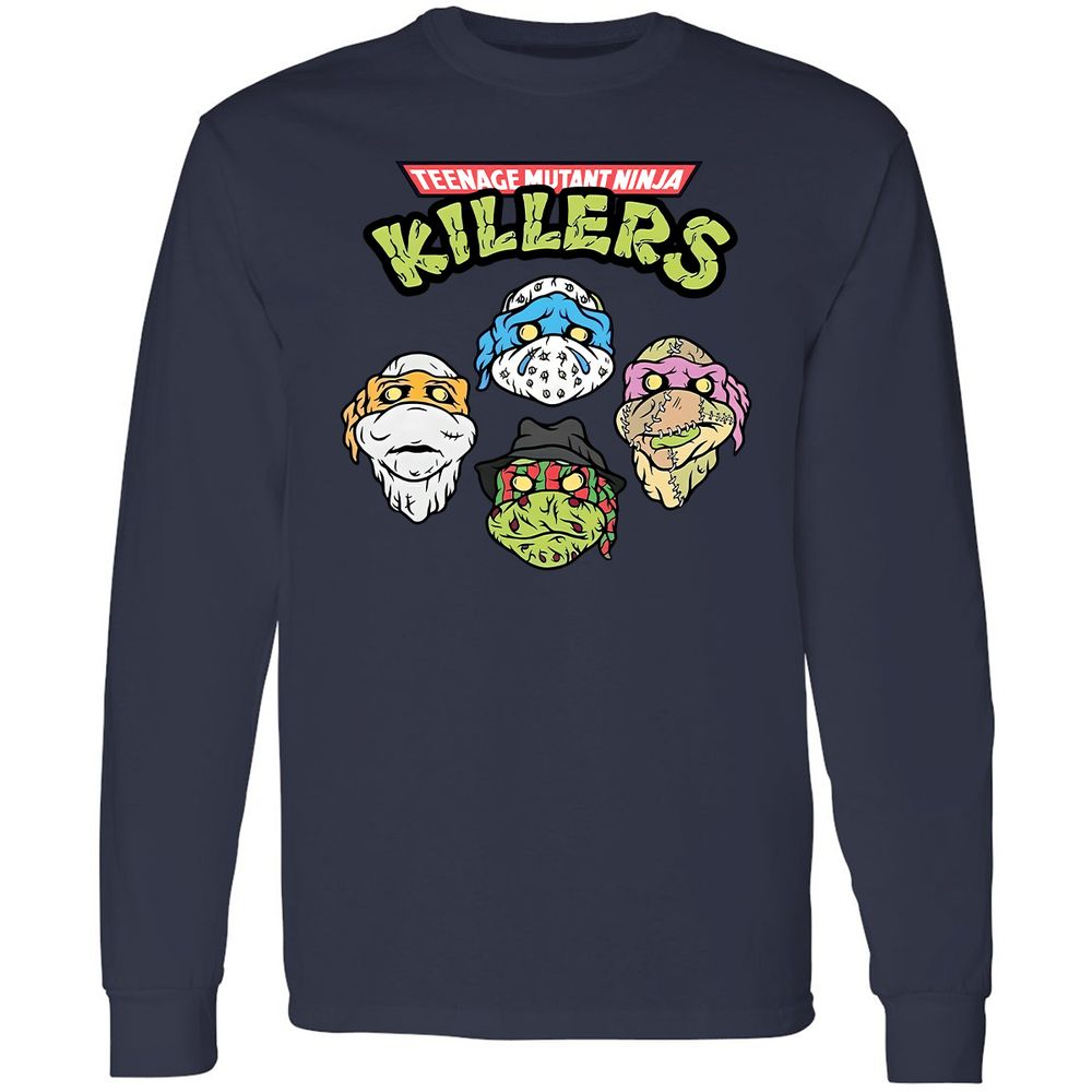 Long Sleeve T-Shirt - 9LKWFXUJ - Navy - 2