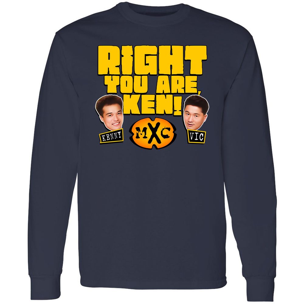 RIGHT YOU ARE, KEN! - Navy - 2