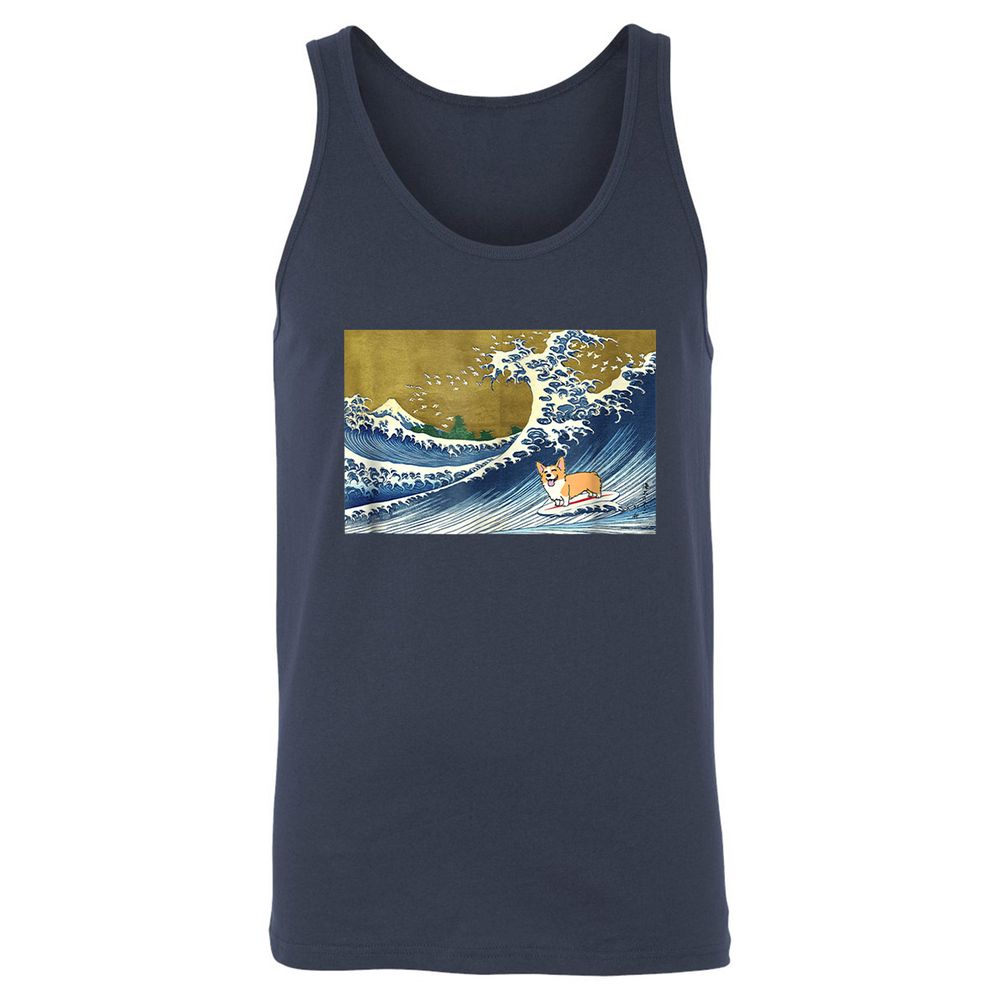 Unisex Jersey Tank - 918UC8LK - Navy - 2