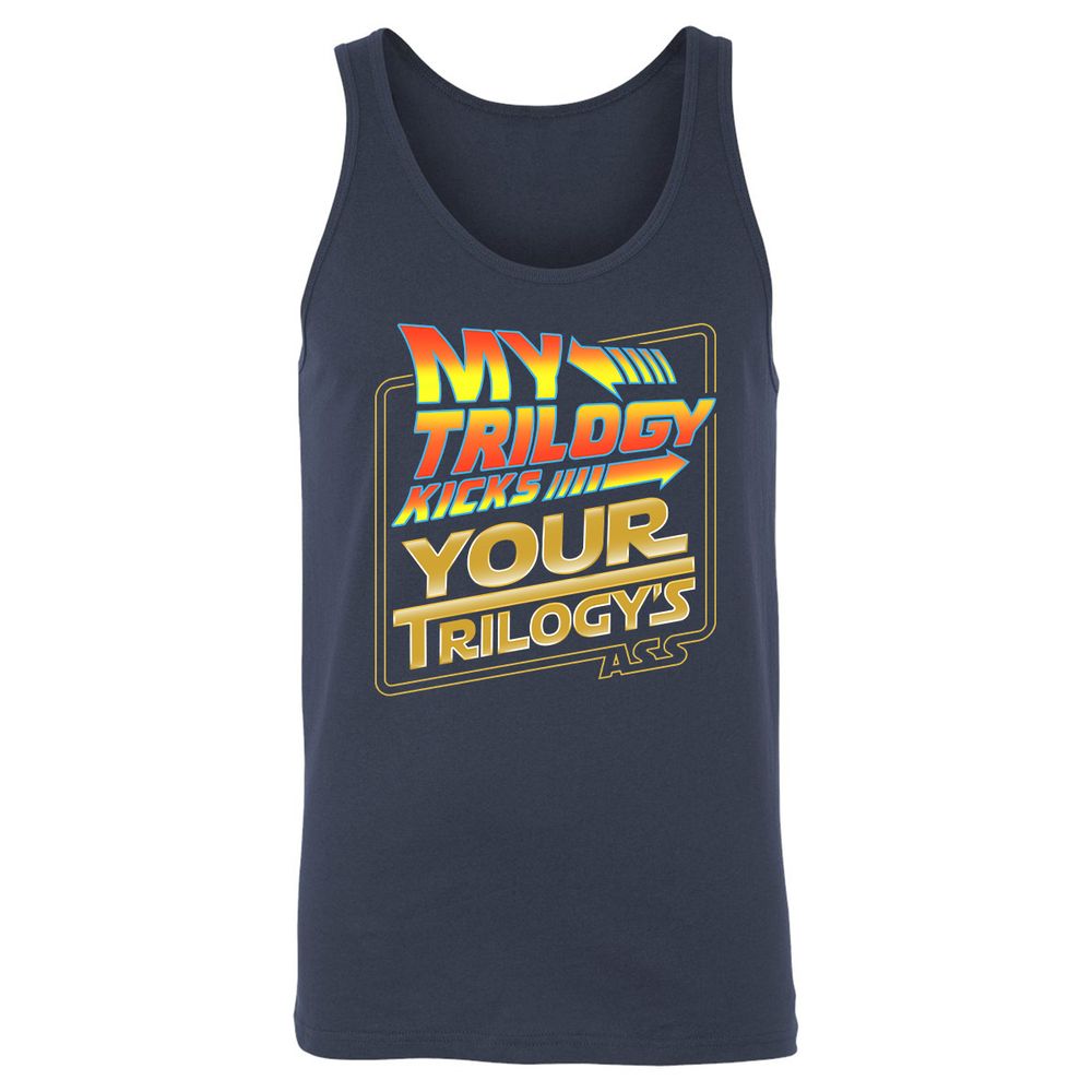 Unisex Jersey Tank - K4P3YNSQ - Navy - 2